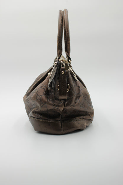 Guccissima GG Leather Hand Bag