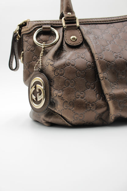 Guccissima GG Leather Hand Bag