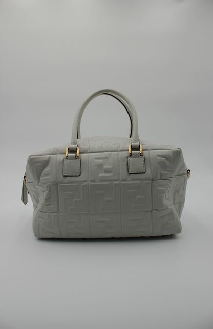 Zucca 2way Canvas Leather Hand Bag